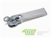 8# nylon slider with single ring lock and 10613 pull-tab
