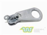 8# nylon slider with single ring lock and 11284 pull-tab