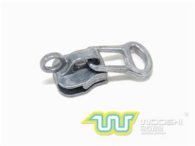 8# nylon slider with single ring lock and 11525 pull-tab