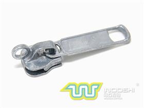 8# nylon slider with single ring lock and 10037 pull-tab