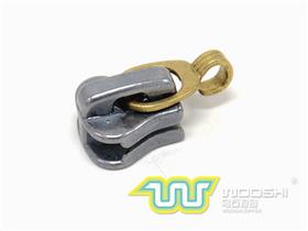 5# Vislon Auto Lock slider with Copper Hook