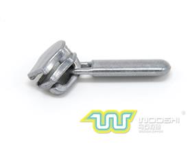 3# metal zipper slider B and 11417 pull-tab