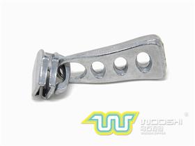 5# Metal zipper slider B and 11366 pull-tab