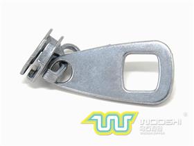 8# nylon slider with single ring lock and 11595 pull-tab