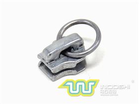 5# Auto Lock Metal zipper slider with 3cm Ring Puller