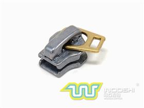 5# Metal Zipper Slider Auto Lock with Long Copper Connector