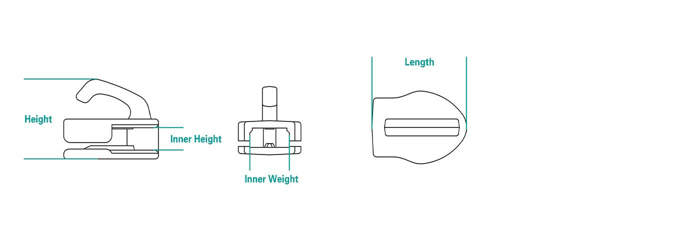 Hardware Slider Line Drawing