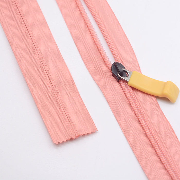 #8 One Sided Double Layer Nylon Zipper